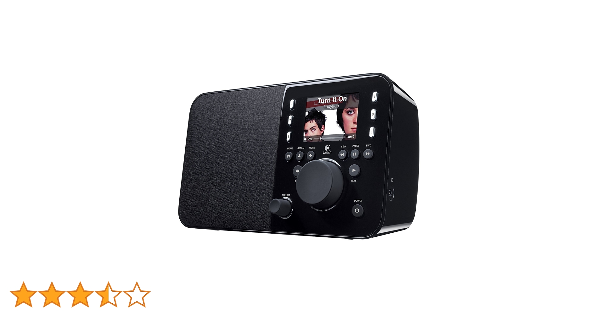 Logitech ブラック デジタルオーディオ機器　iPod スピーカー　ラジオ Logitech ブラック デジタルオーディオ機器 iPod スピーカー ラジオ